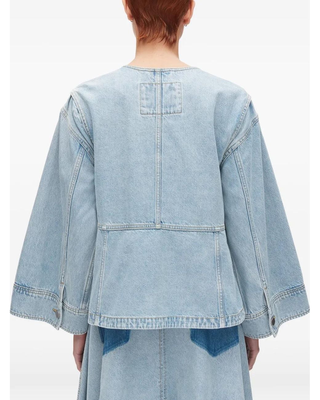 3.1 Phillip Lim Blue Flap-Pocket Jacket