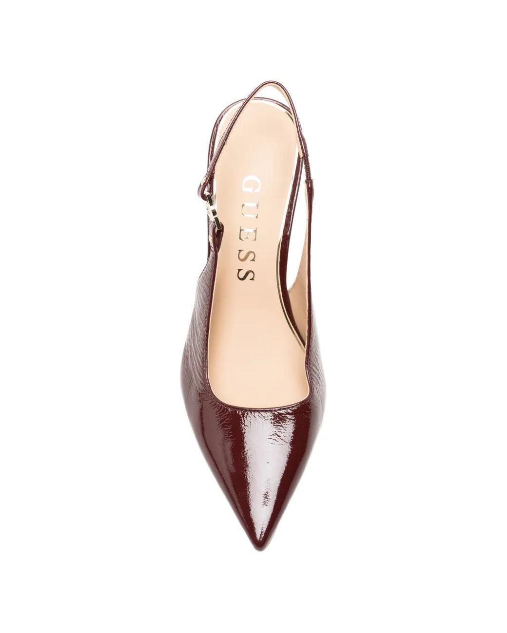 Guess Pink Pointed-Toe Slingback Pumps