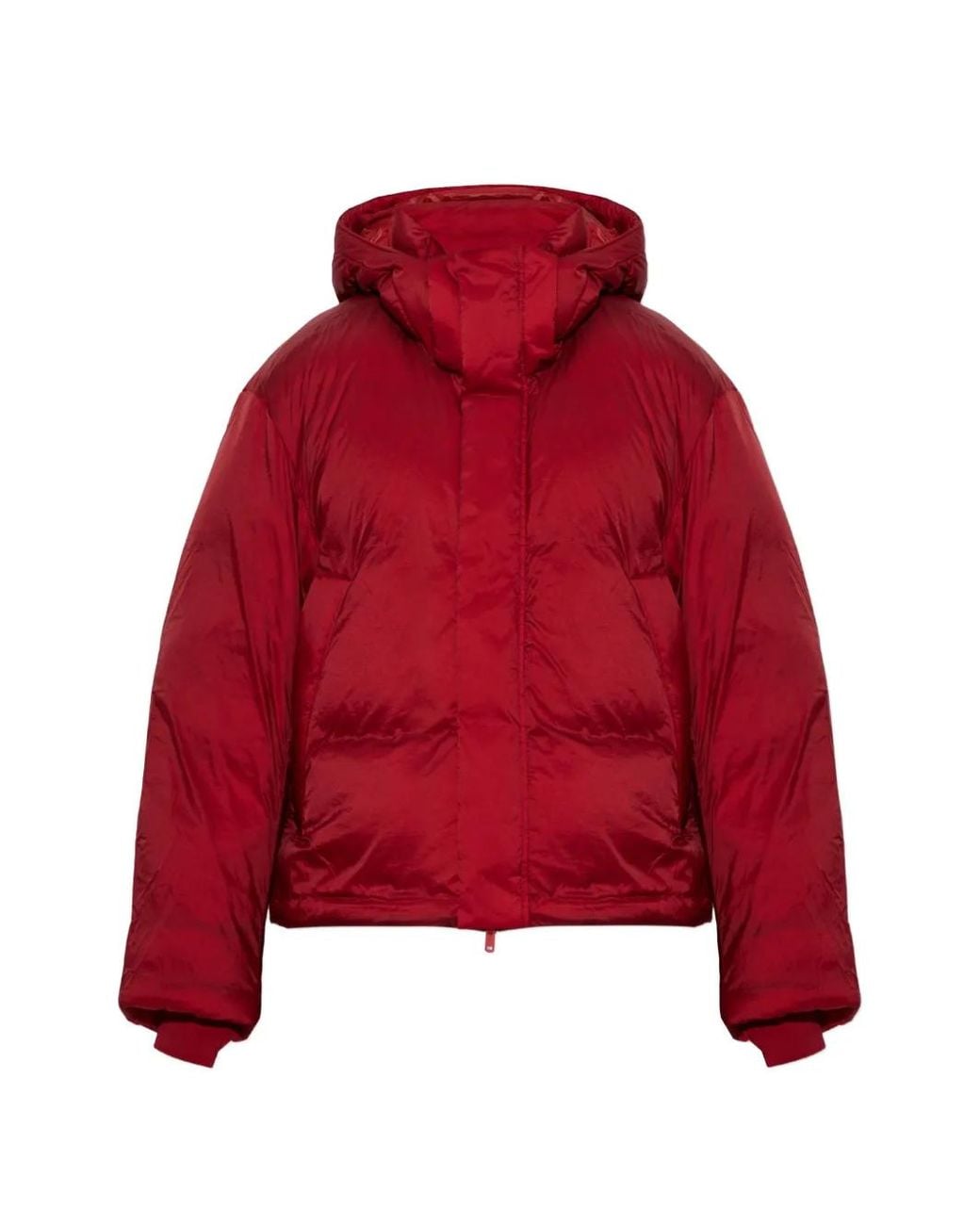 Y-3 Red Hooded Jacket