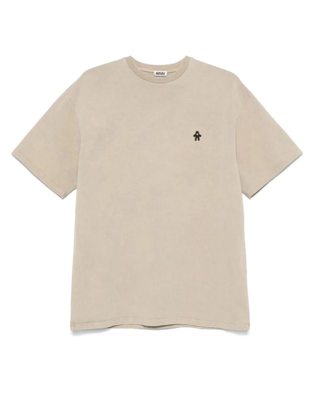 AVAVAV White Embroidered-Logo T-Shirt