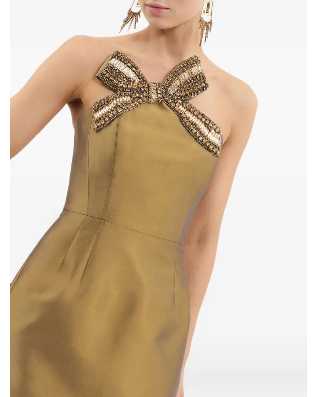 Rebecca Vallance Metallic Venus Gown