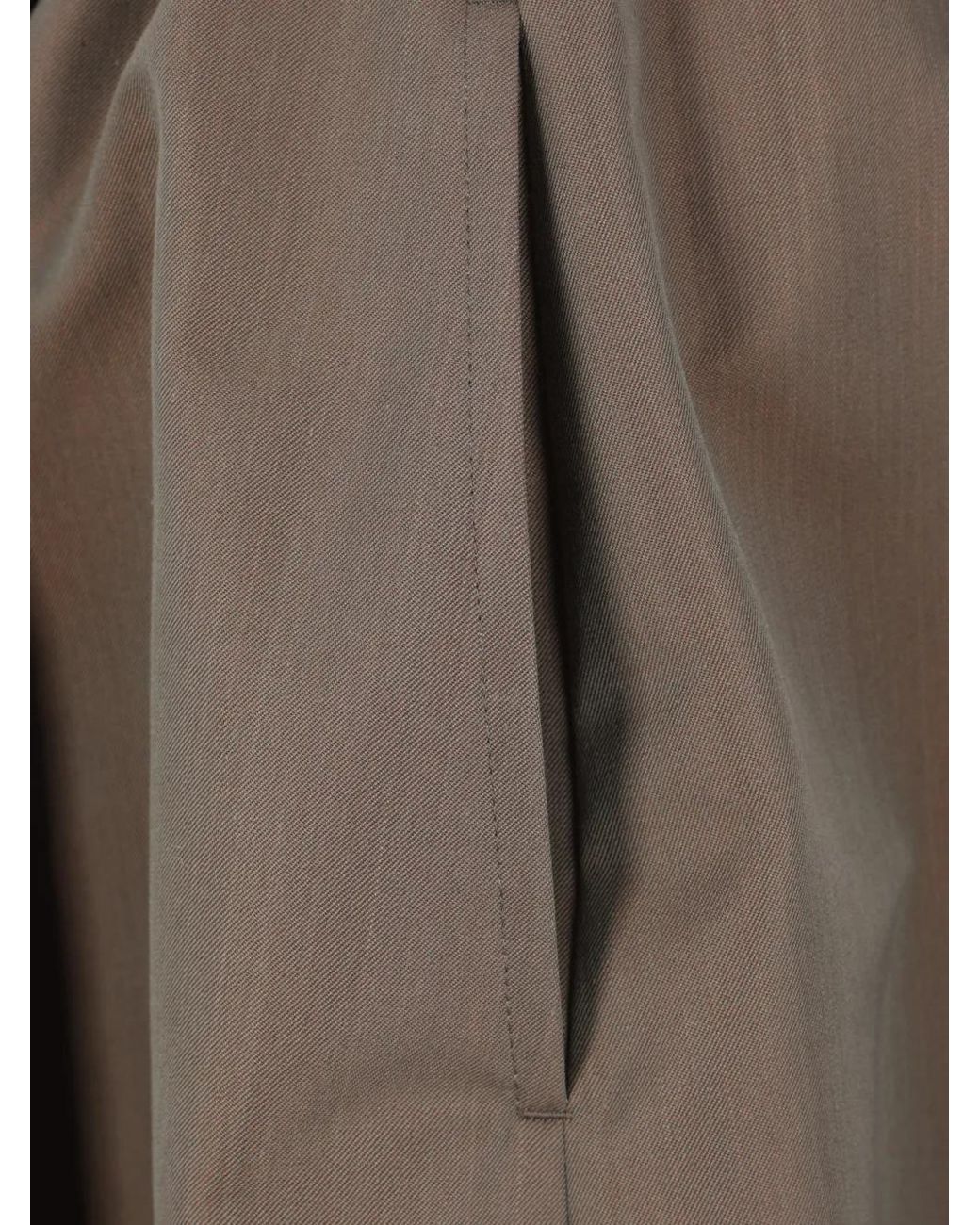 Comme des Garçons Brown Culotte Trousers