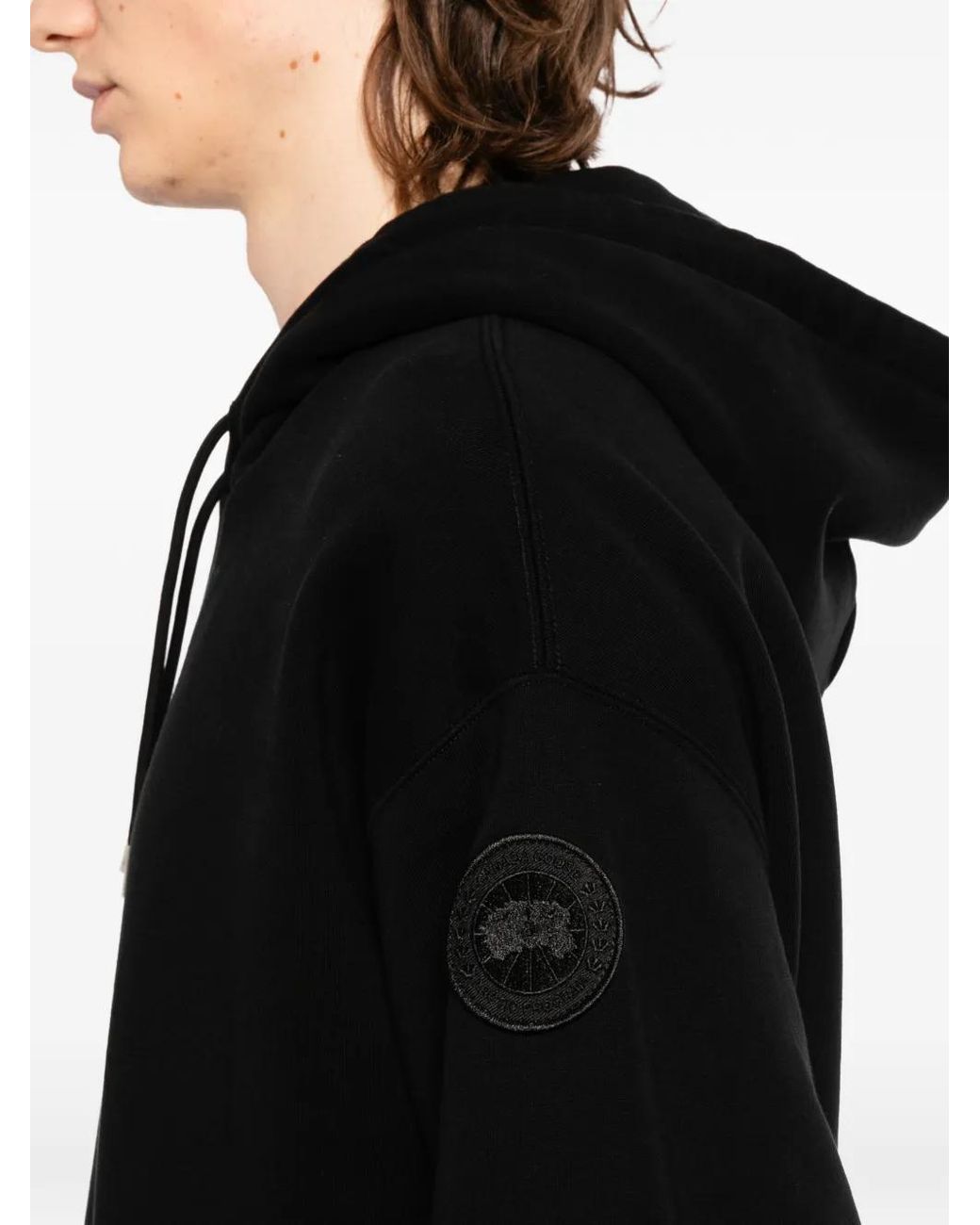Canada Goose Black Roove Sweatshirt for men
