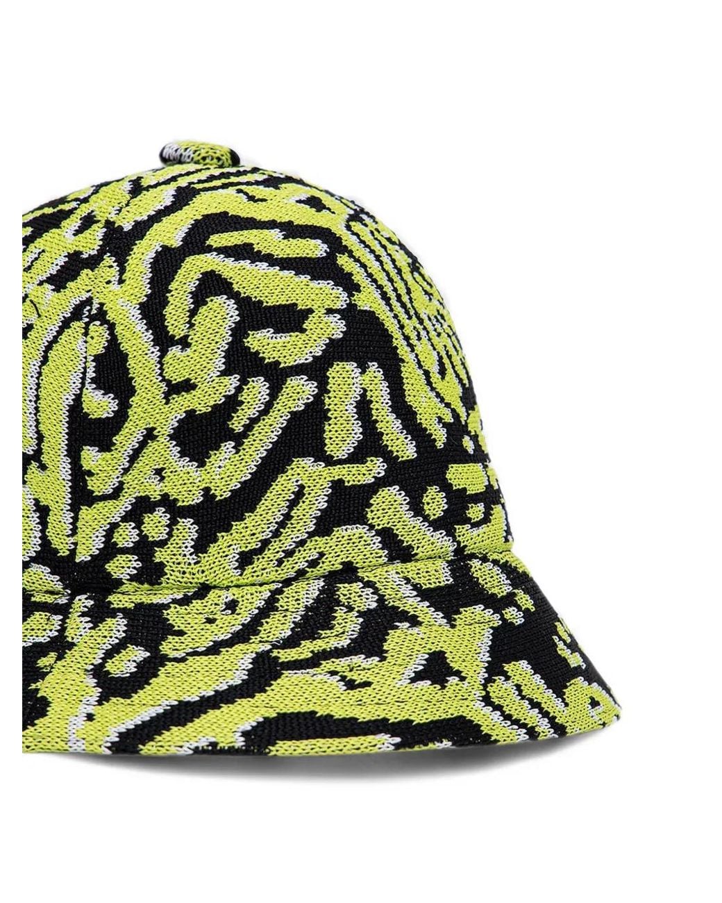 Kangol Green Patterned Bucket Hat