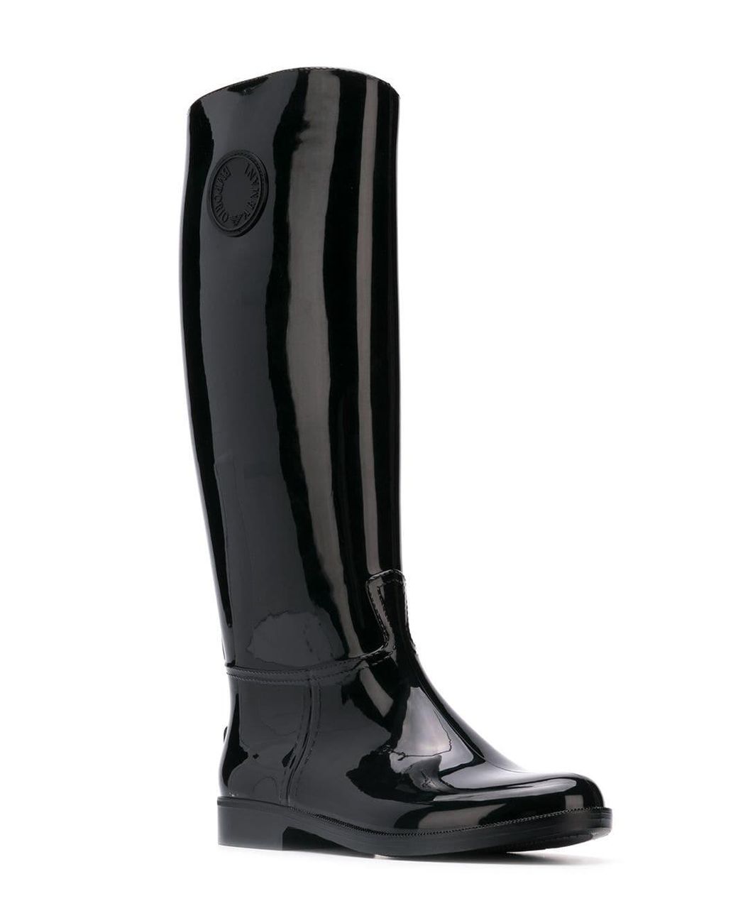 Armani knee sales high boots