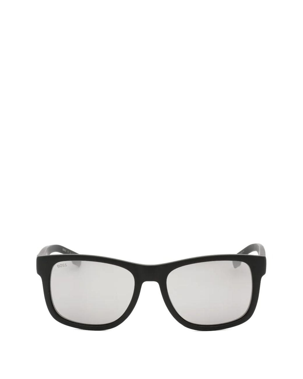Boss Black Rectangle-Frame Sunglasses for men