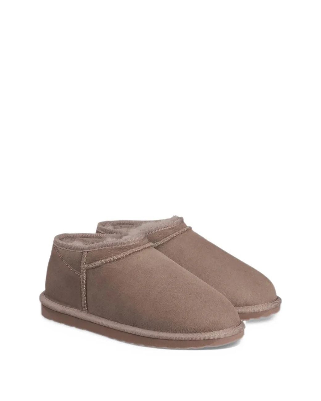 EMU Azalea Comfort Ankle Boots in Brown | Lyst