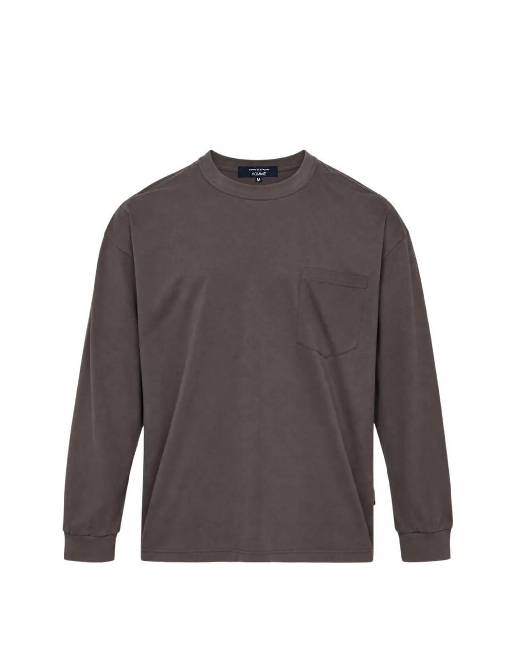 Comme des Garçons Gray Pocket Long-Sleeve T-Shirt for men