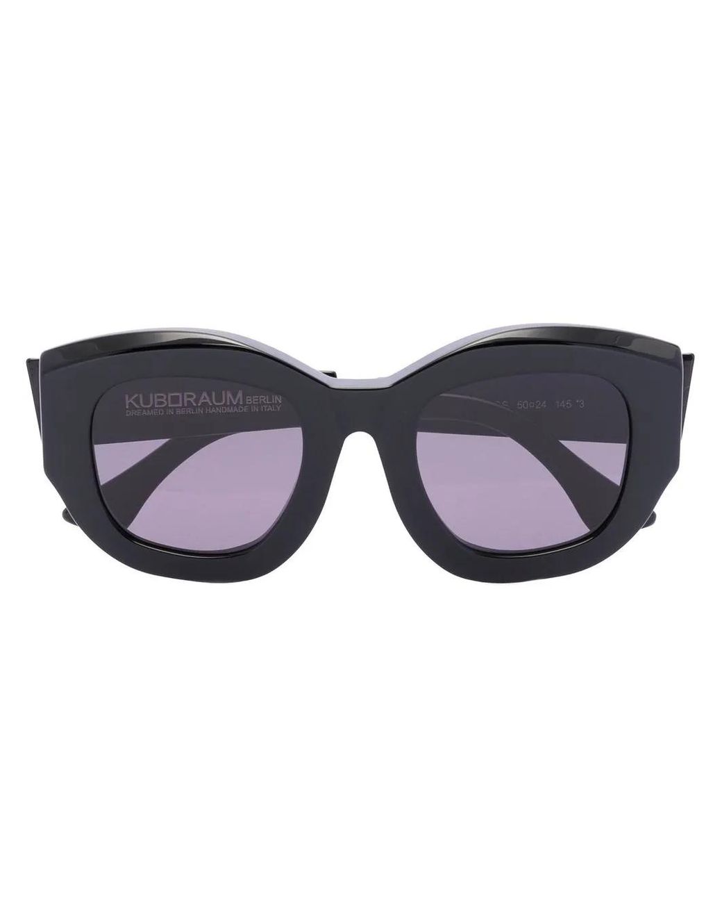 Kuboraum Blue B2 Oversized Sunglasses - Men's - Acetate/acrylic