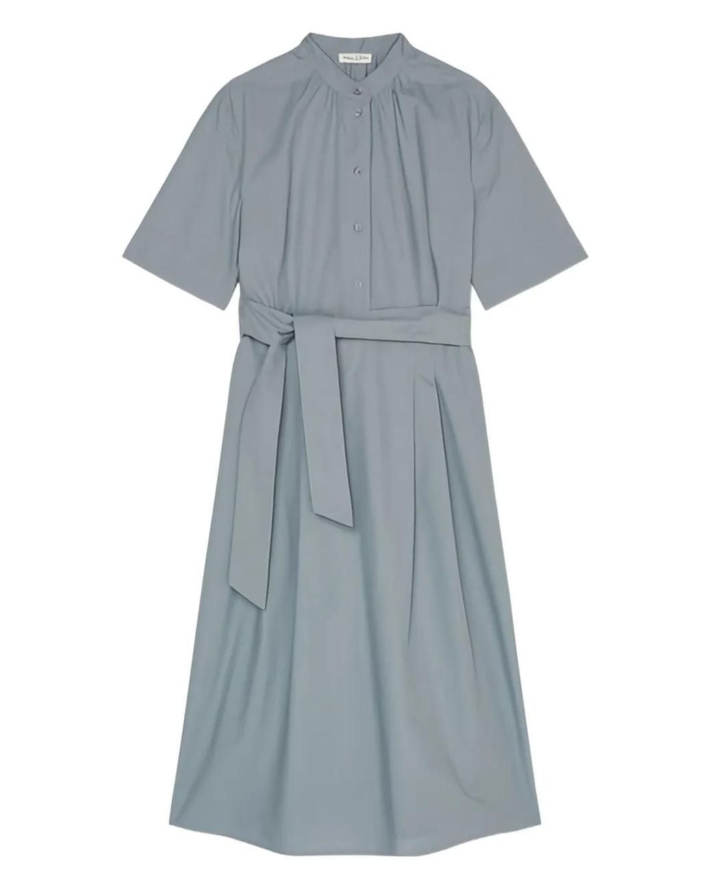 Marc O' Polo Blue Buttoned Shirt Dress
