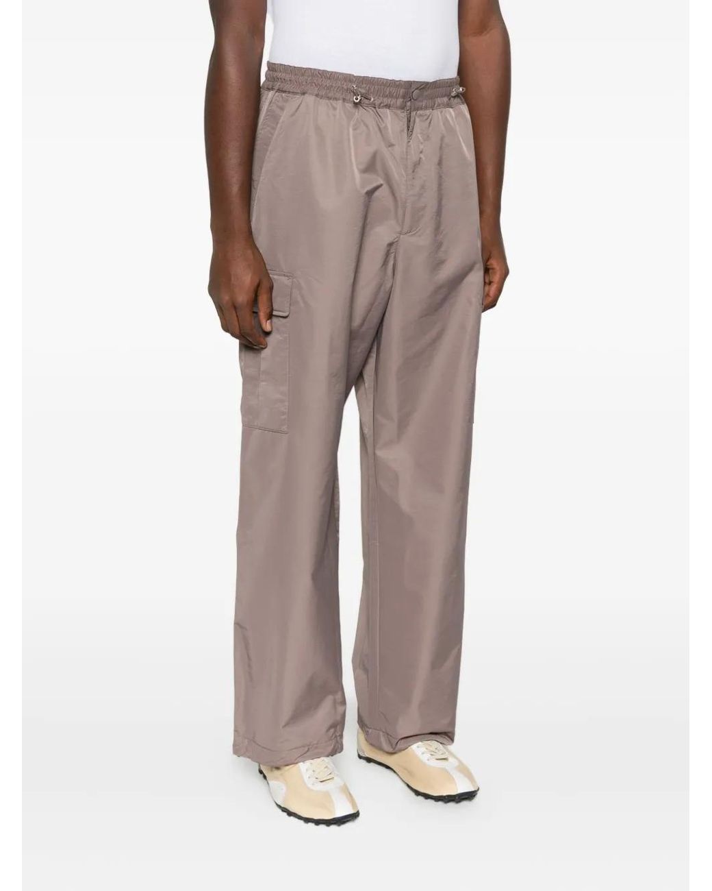 KENZO Gray Cargo-Pocket Pants for men