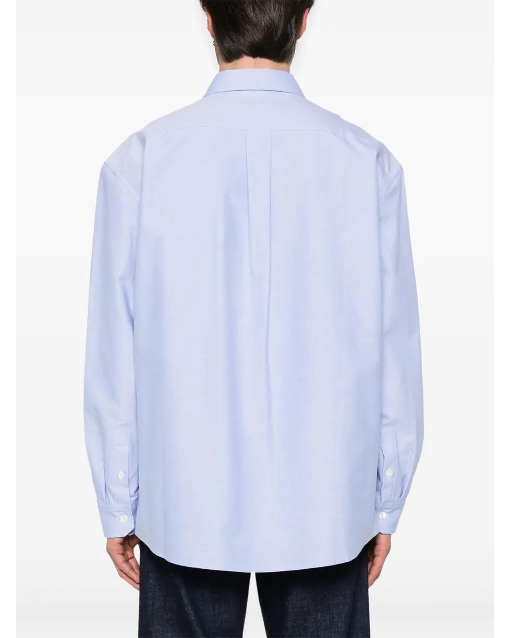 Marni White Logo-Embroidered Shirt for men