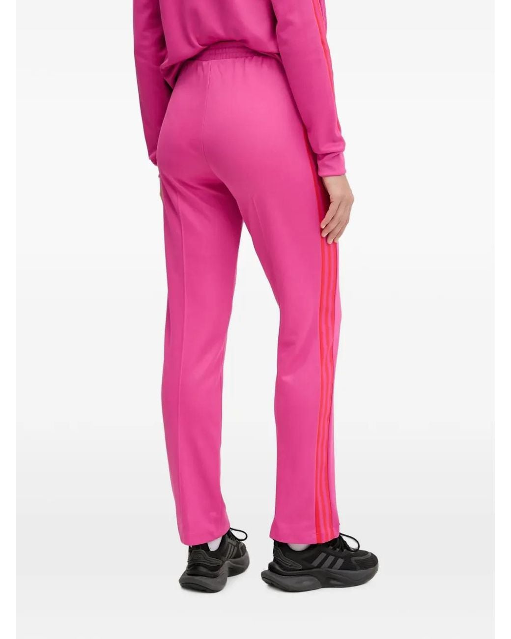 Adidas Pink Pantalon De Jogging À Logo