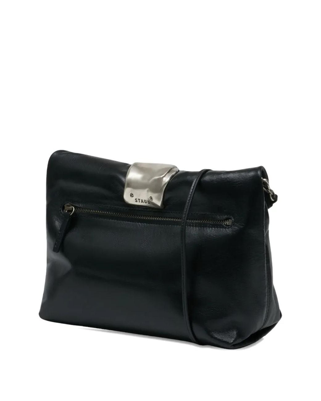 Staud Black Cuff Clutch Bag