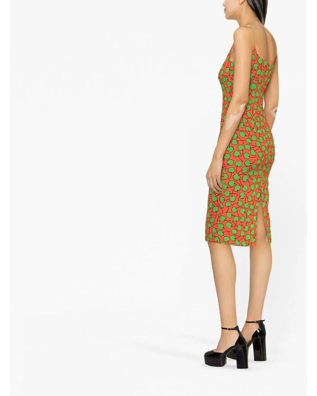 Moschino Mouwloze Jurk in het Green
