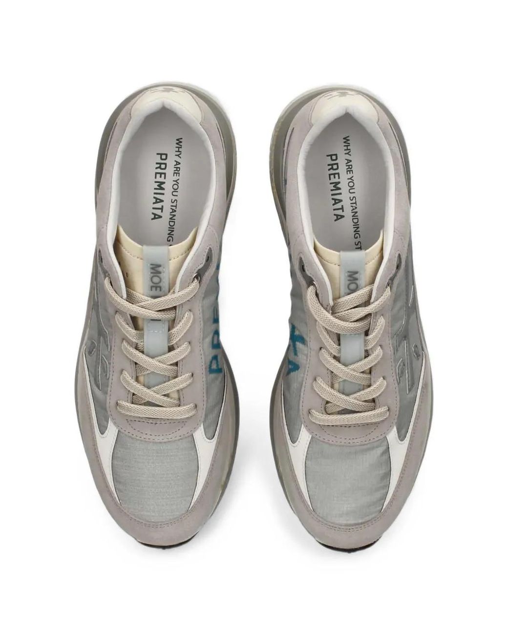 Premiata White Moerun 8079 Sneakers for men