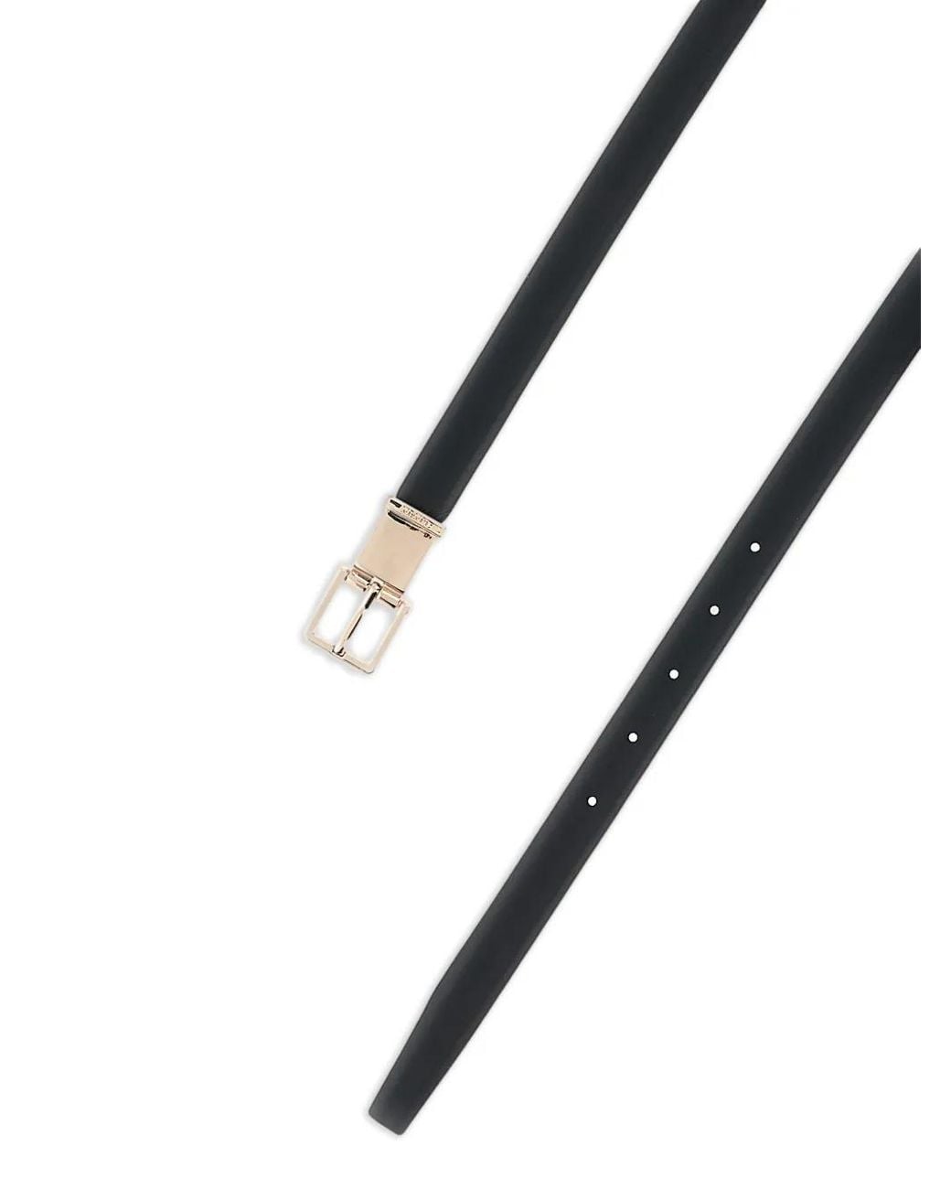Max Mara White Leather Belt