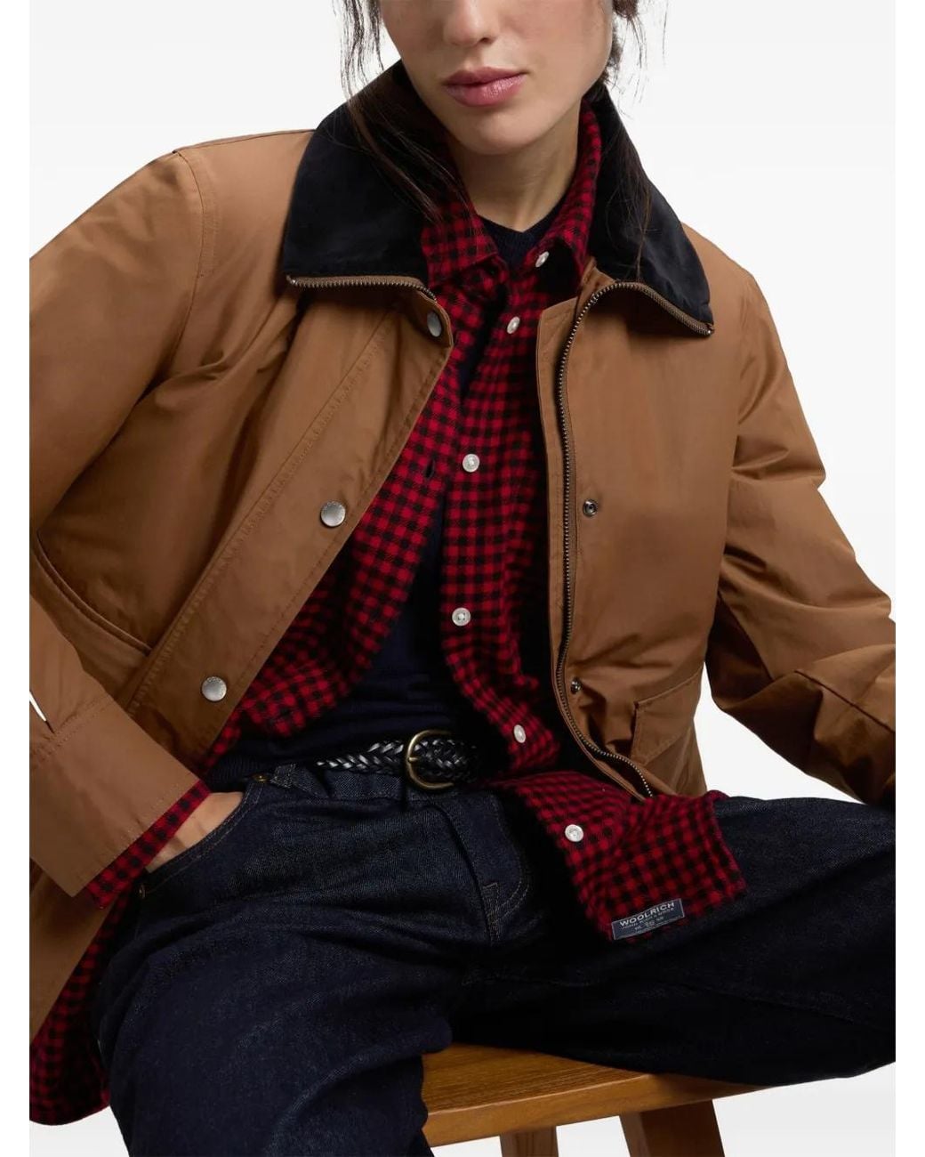 Giacca di Woolrich in Brown