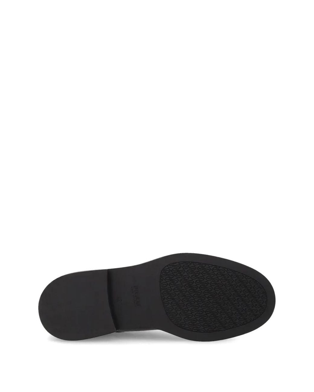 Frau Black Leather Lace-Up Derby Shoes for men