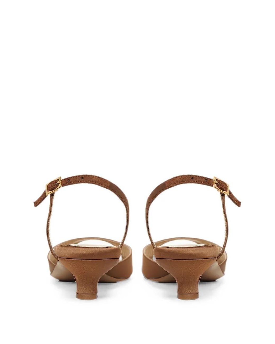 Ginissima Brown Vicky Slingback Sandals