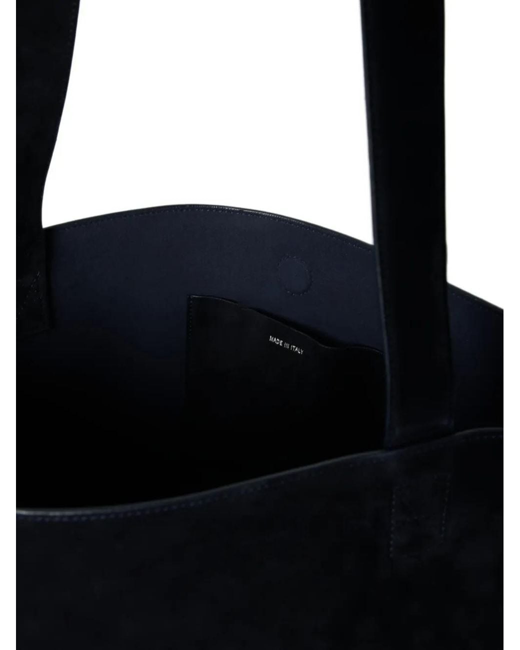 Studio Nicholson Black Doublet Slouch Suede Shoulder Bag