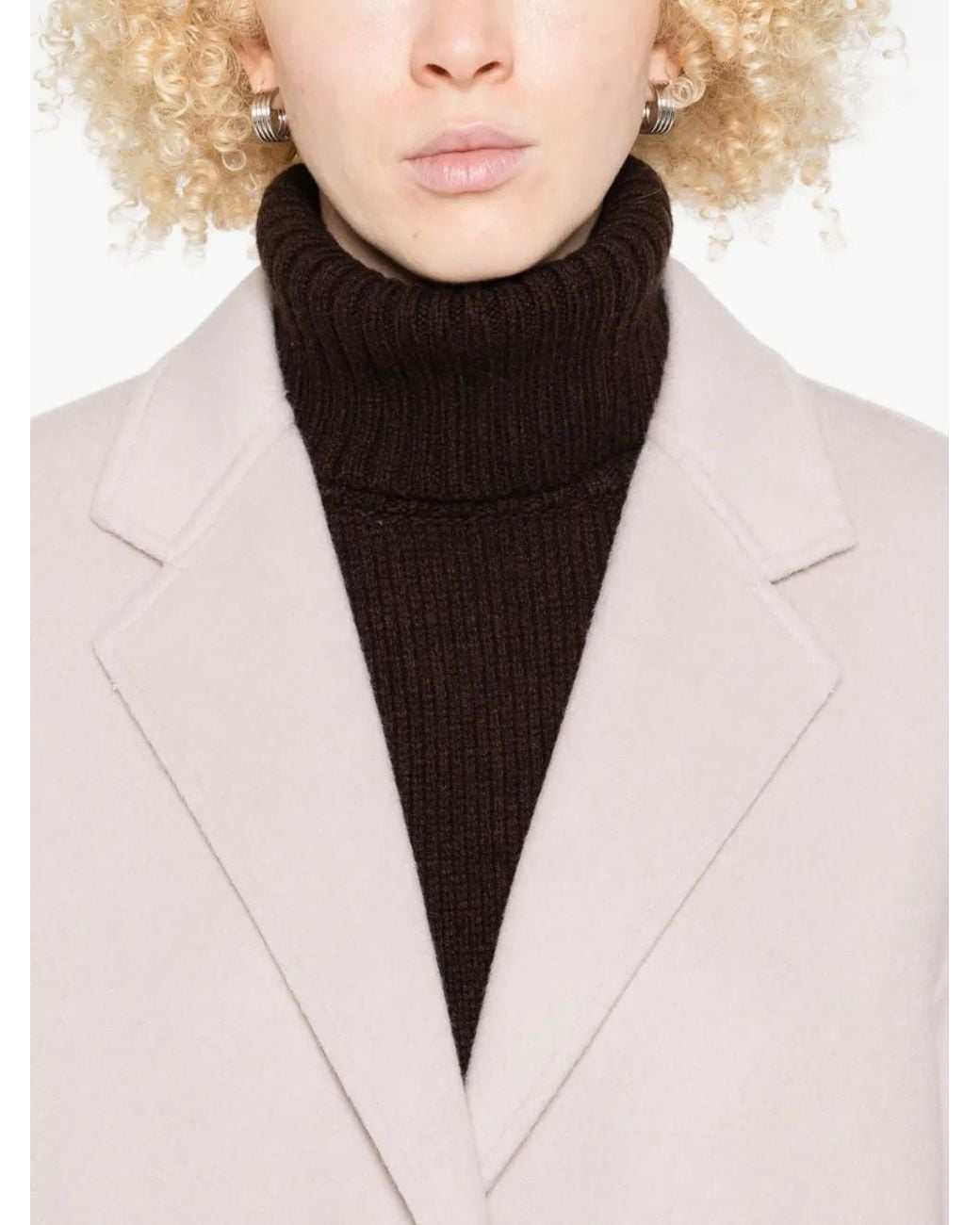 The Dynamis Studio Pink Button-Fastening Patch-Pocket Coat