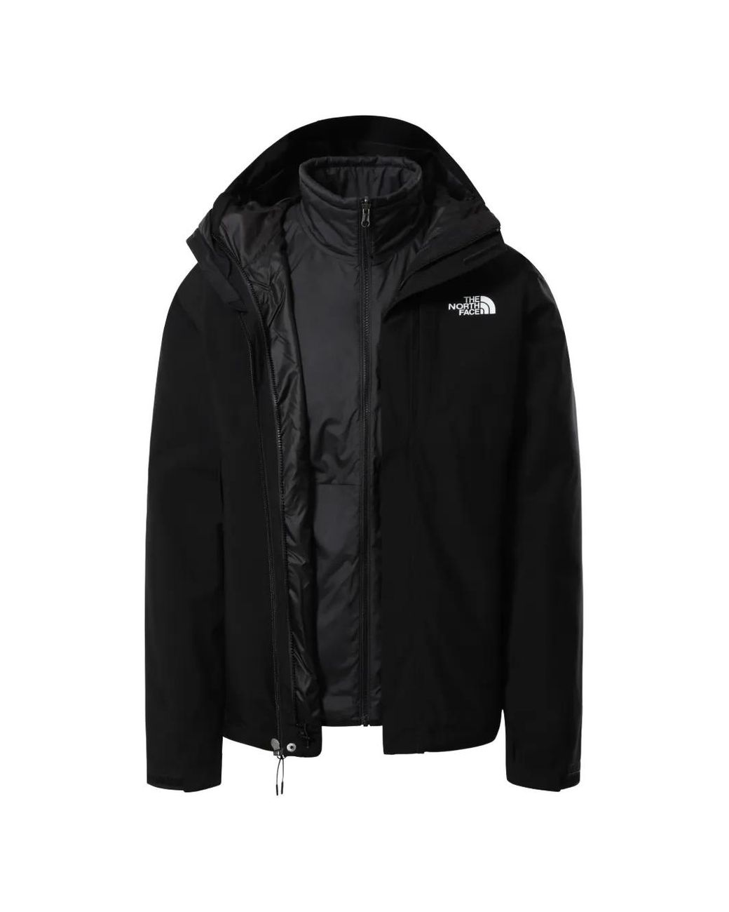 The North Face Black Logo-Embroidered Jacket for men