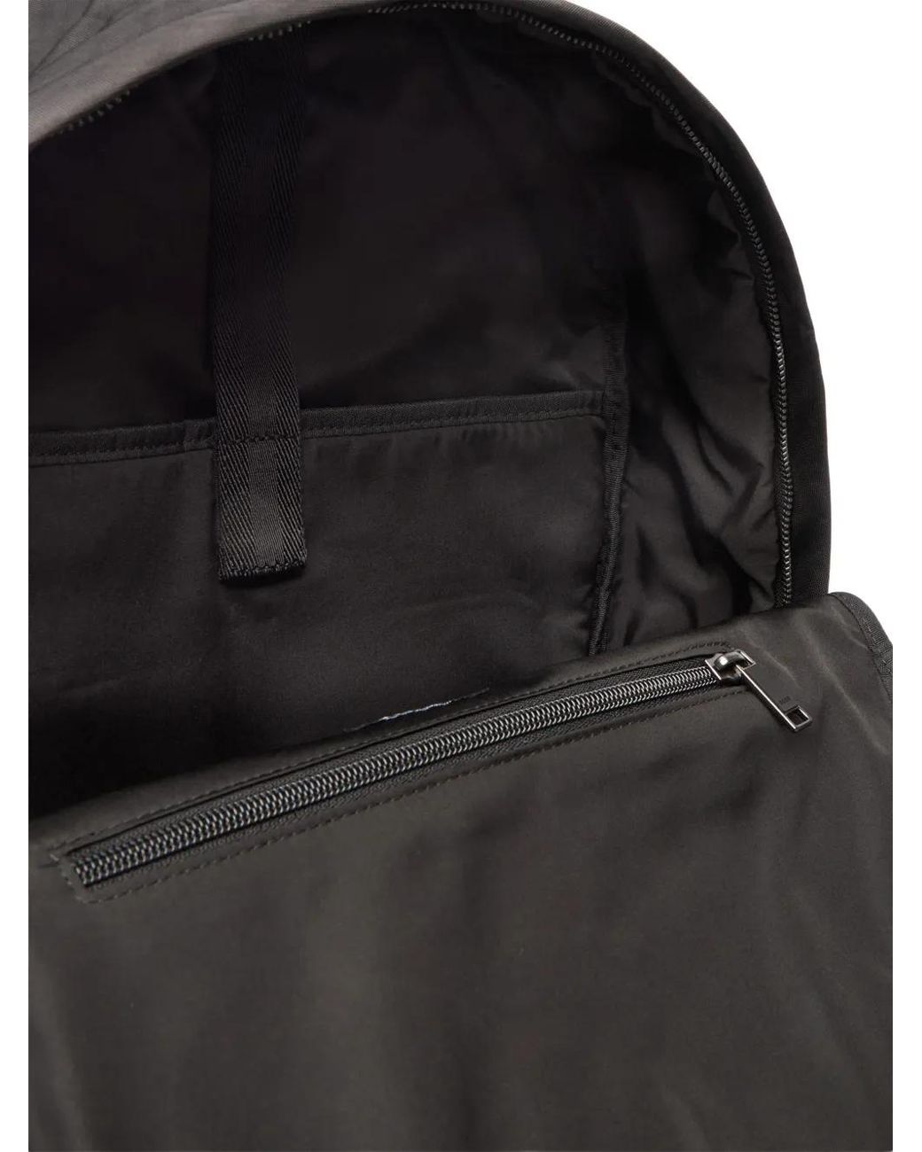Boss Black Zip-Up Backpack for men