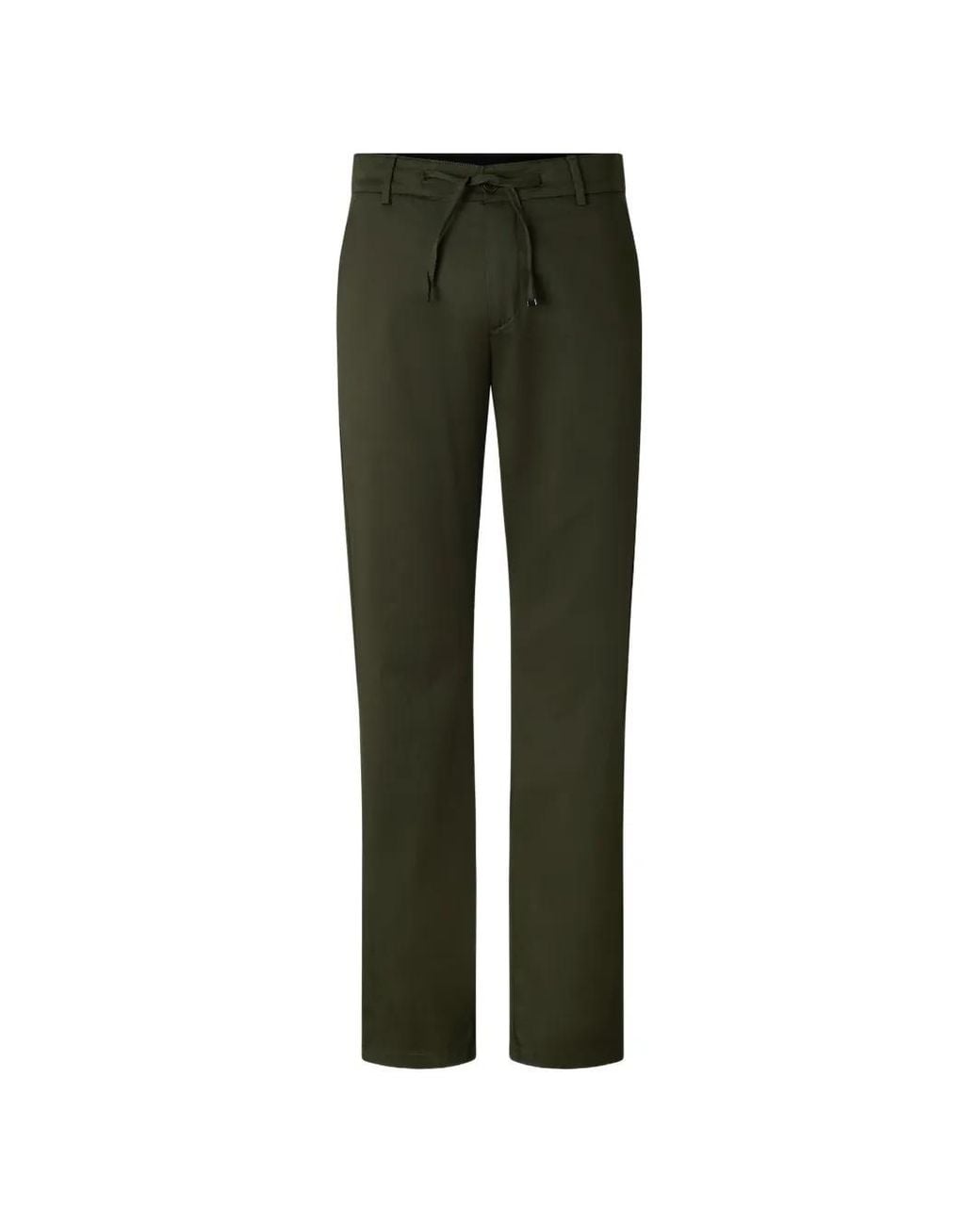 Bogner Green Riley Drawstring-Waist Straight Trousers for men