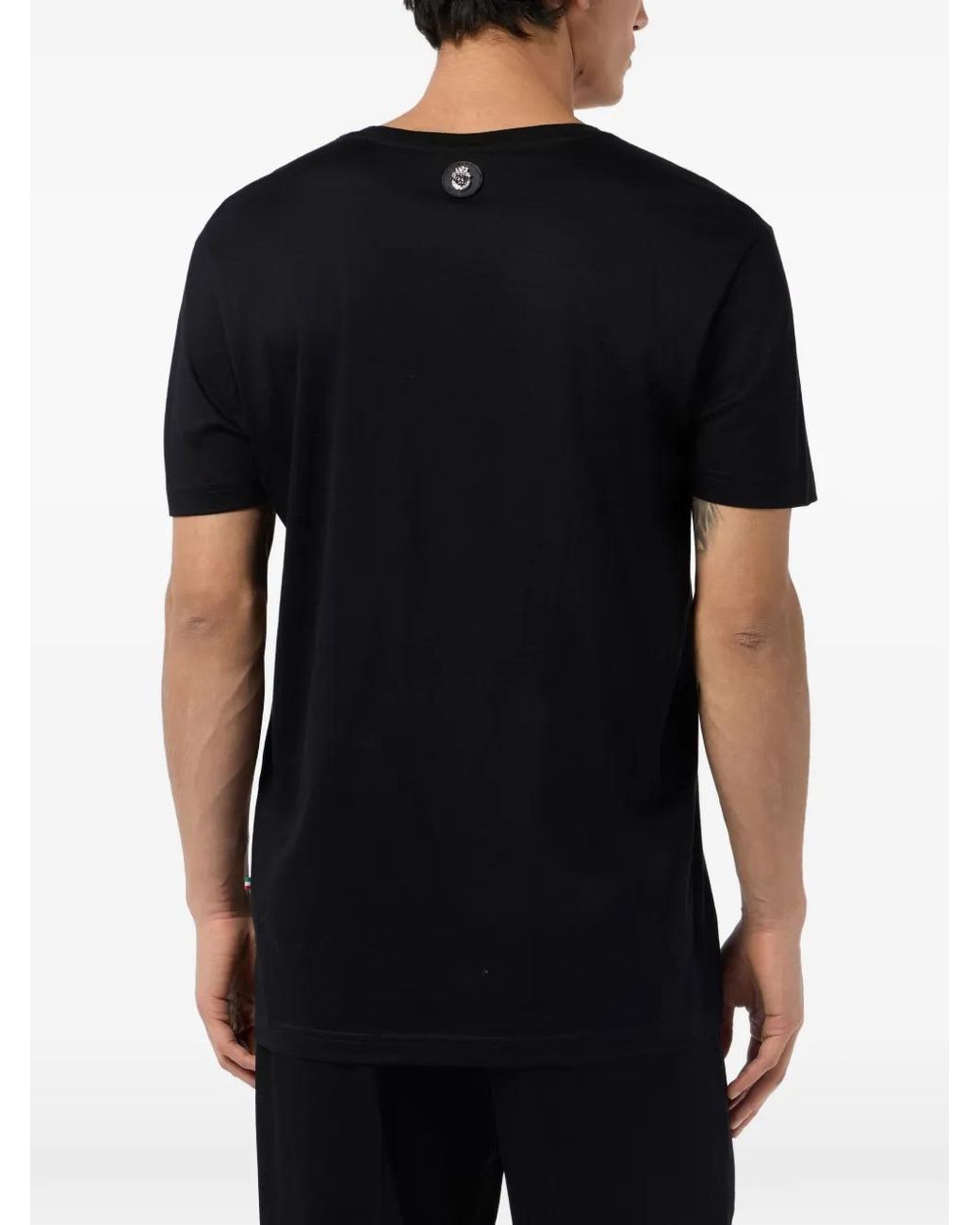 Billionaire Black Ss Round-Neck T-Shirt for men