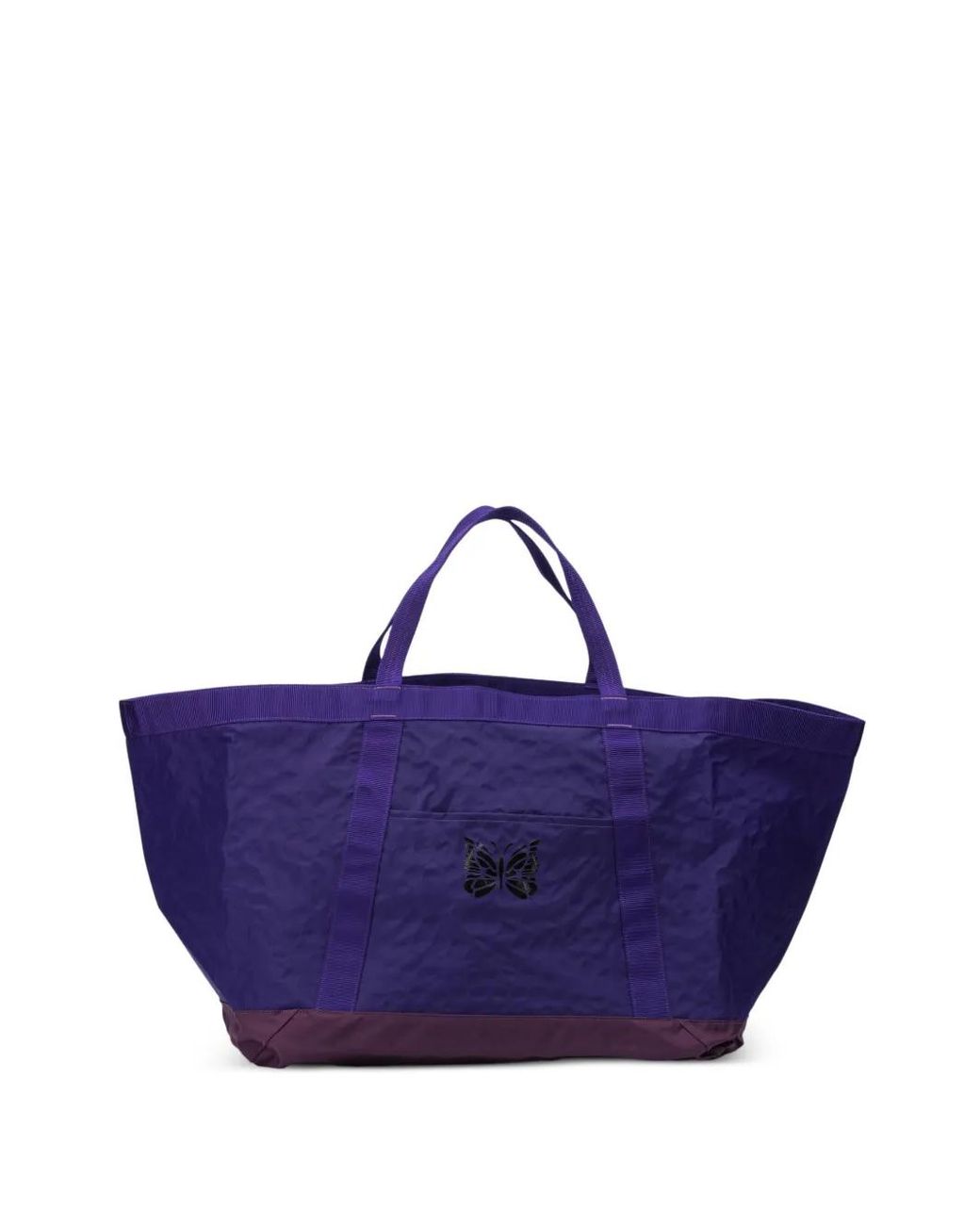 Needles Blue Butterfly-Print Tote Bag for men