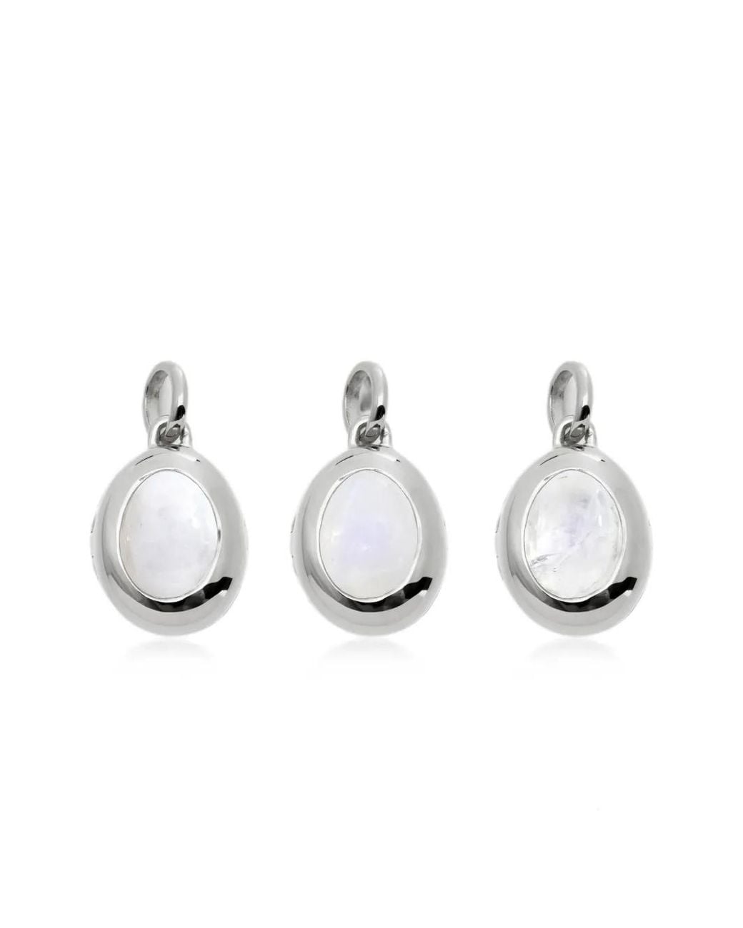 Monica Vinader White June Birthstone Locket