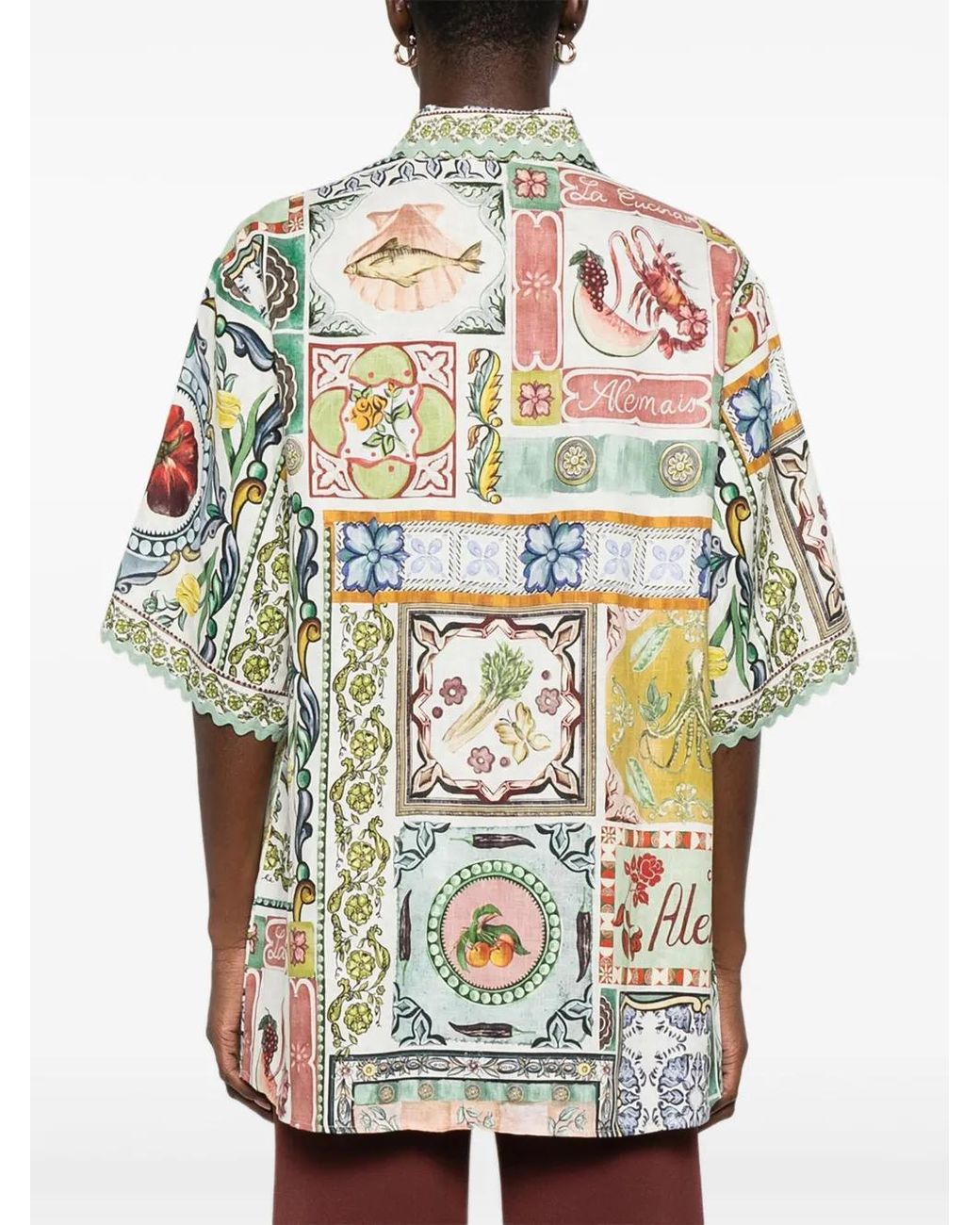 ALÉMAIS White Tommasina Shirt