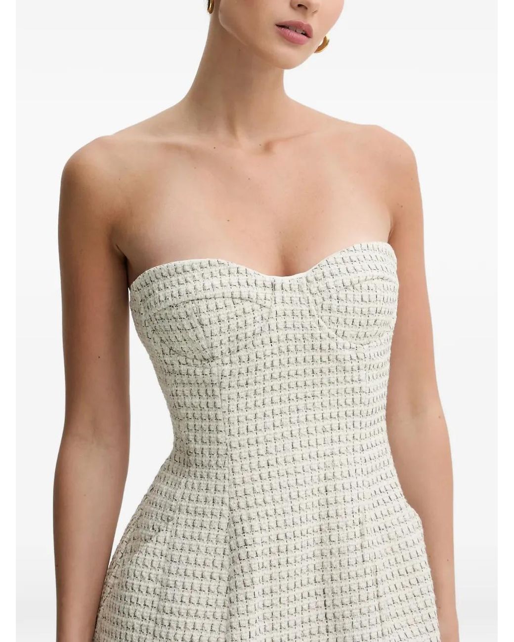 Bardot White Florine Mini Dress