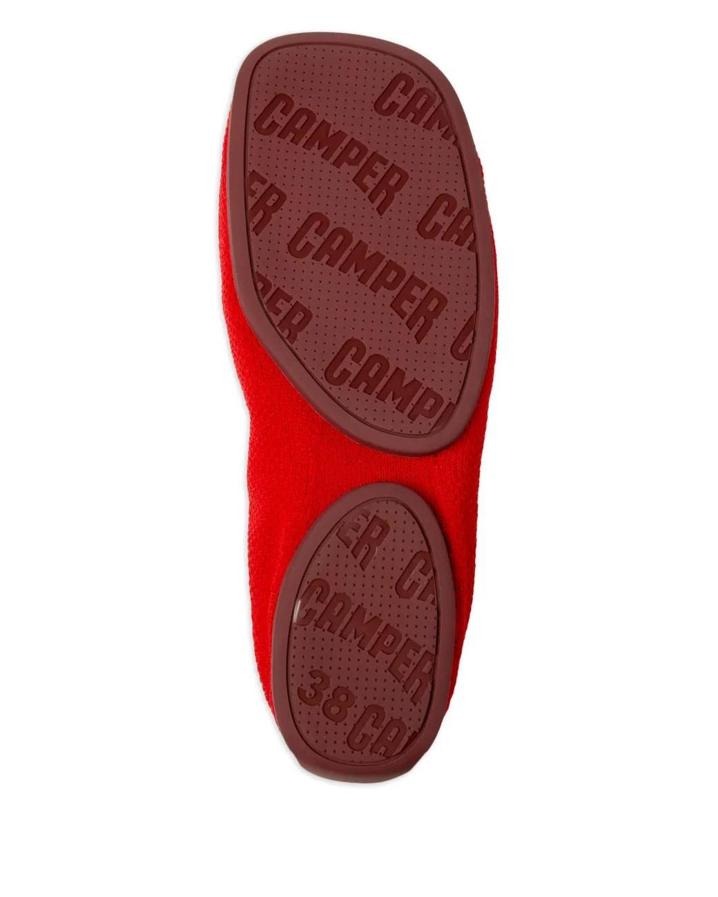 Camper Red Right Niko Ballerinas