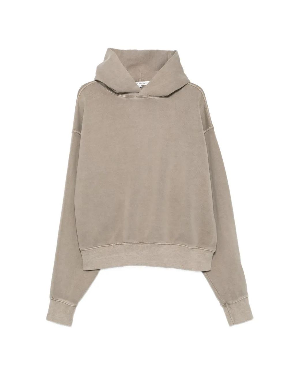 SLVRLAKE Denim White Cinch Hoodie
