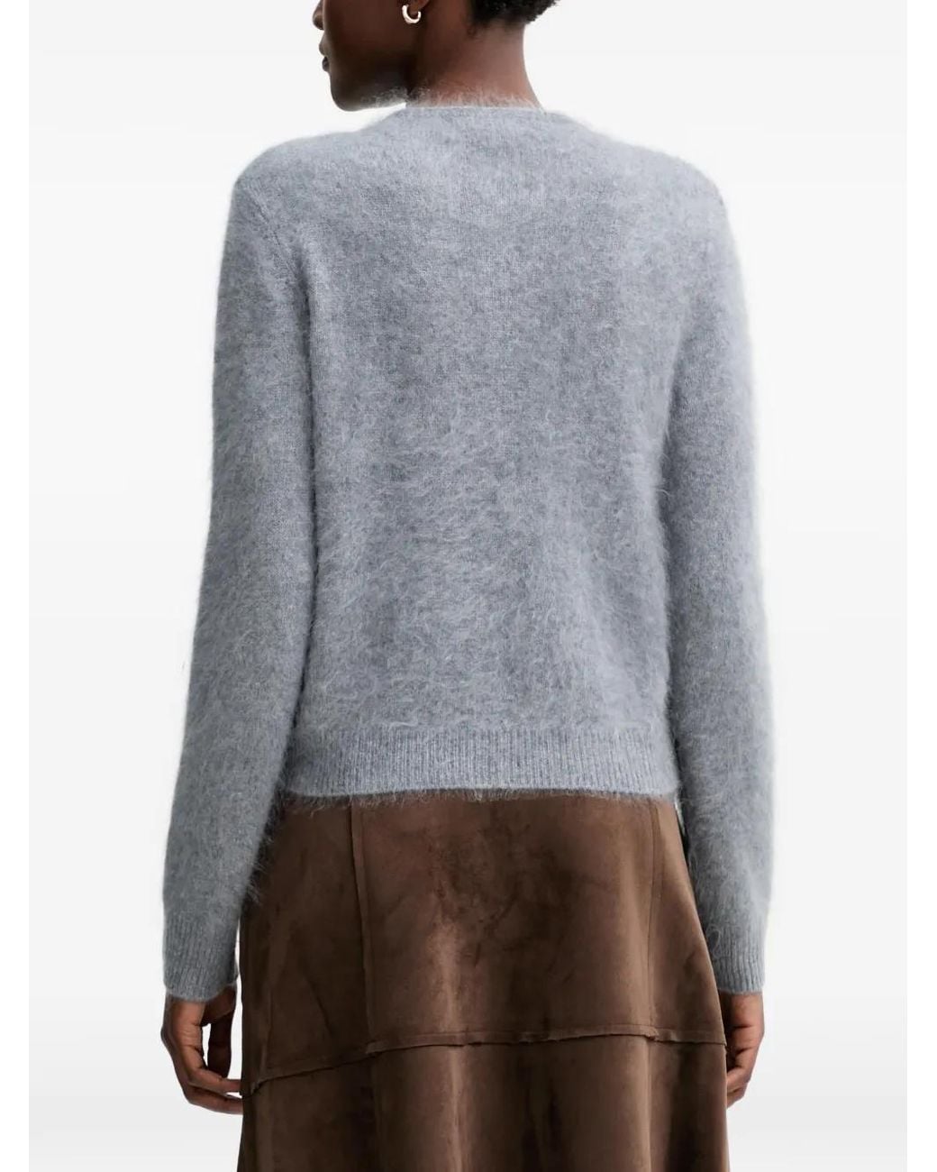 Rag & Bone Gray Jada Buttoned Cardigan