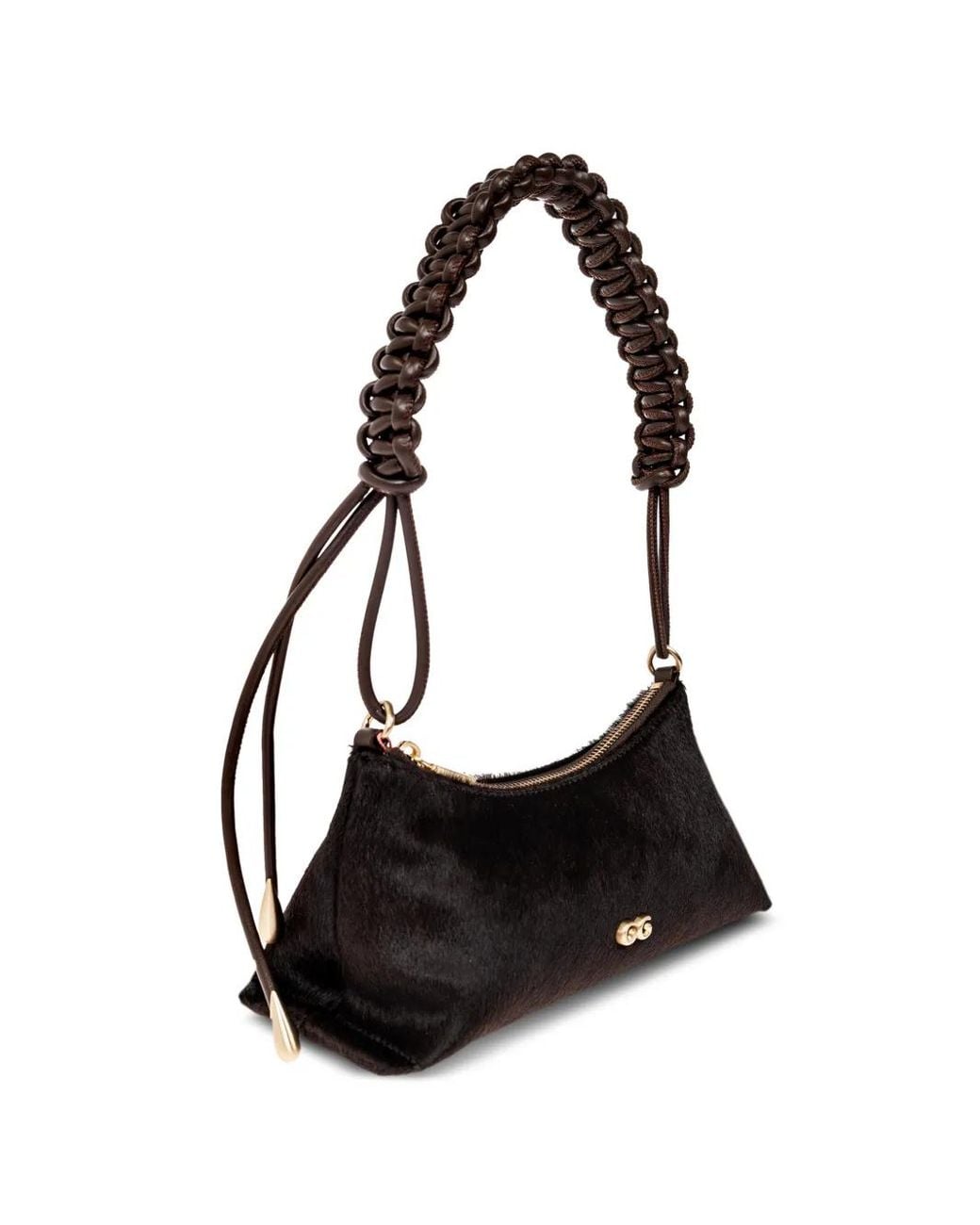 Cult Gaia Black Osa Shoulder Bag