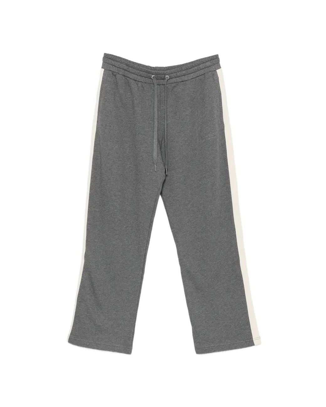 Marc O' Polo Gray Side-Stripe Drawstring Track Pants