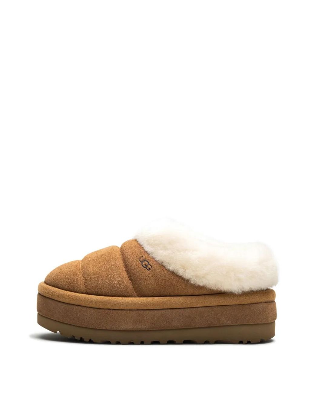 Ugg Brown Tazzlita Shearling-Lined Slippers