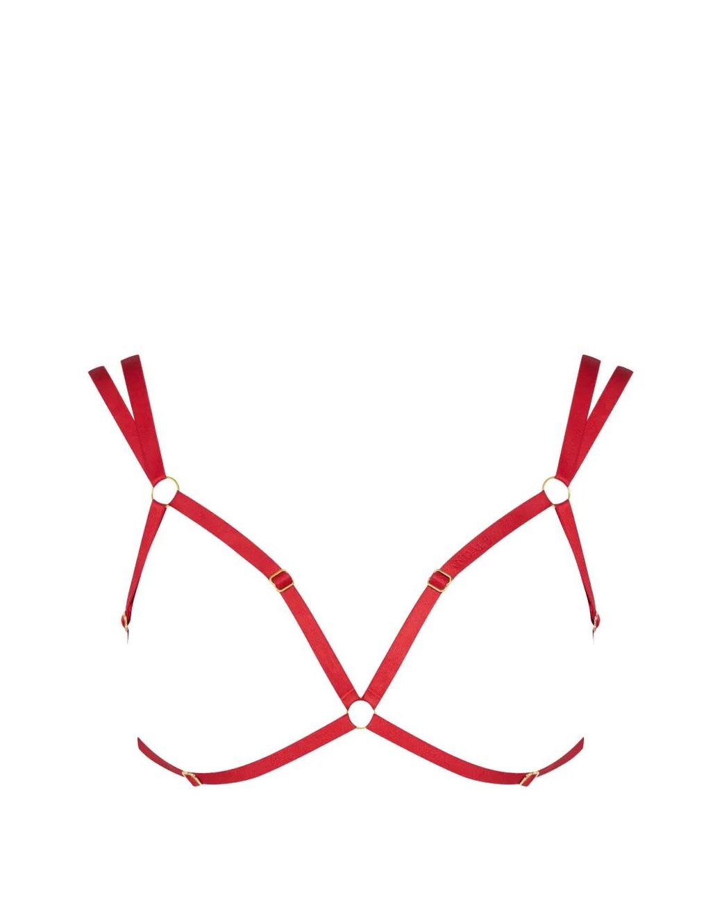 Scandale Red Soutien-Gorge Ajouré Parure Signature
