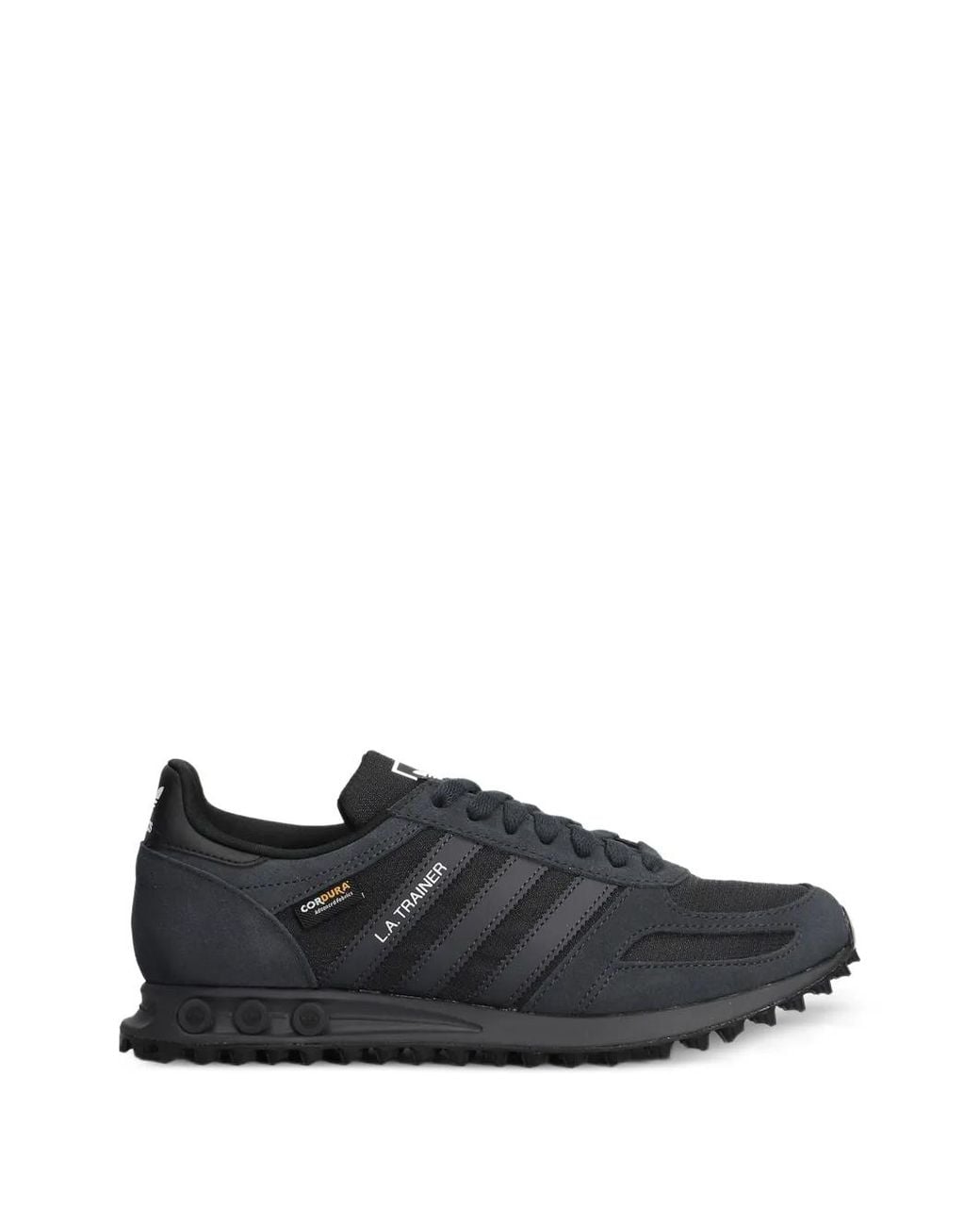 Adidas Black L.A. Trainer Cordura Lace-Up Sneakers for men