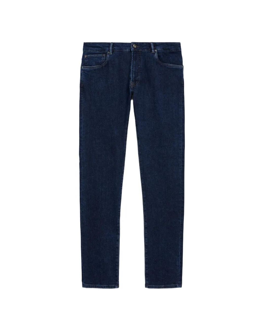 Pal Zileri Blue Five-Pocket Trousers for men