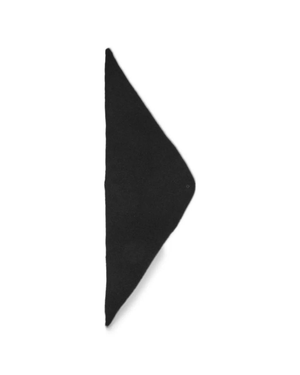 Samsøe & Samsøe Black Sapia Triangle Scarf
