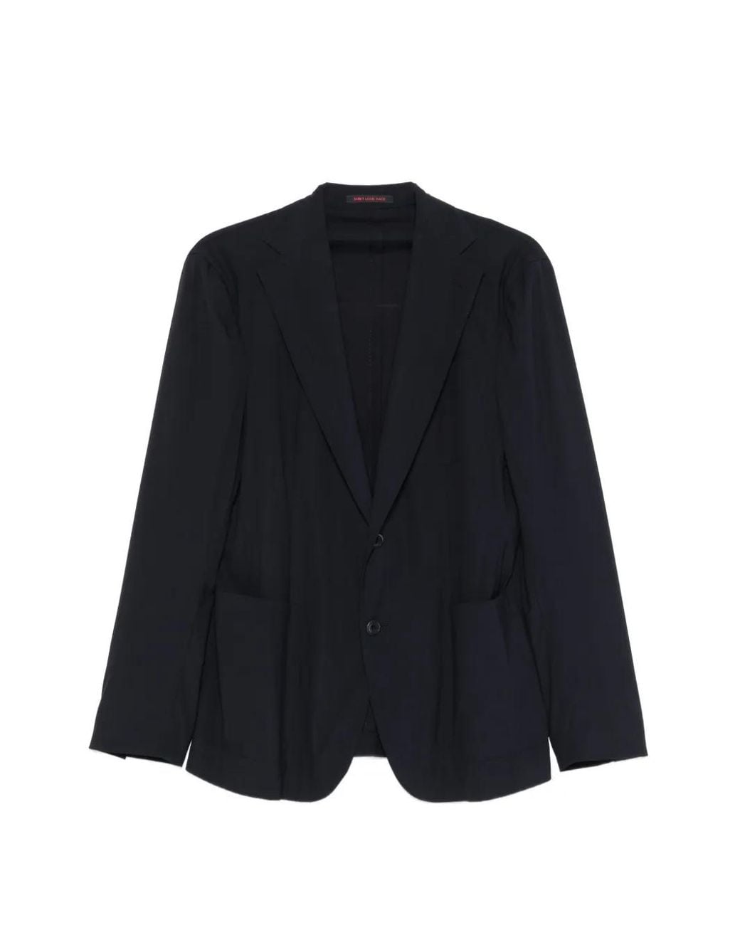 The Gigi Blue Patch-Pocket Blazer for men