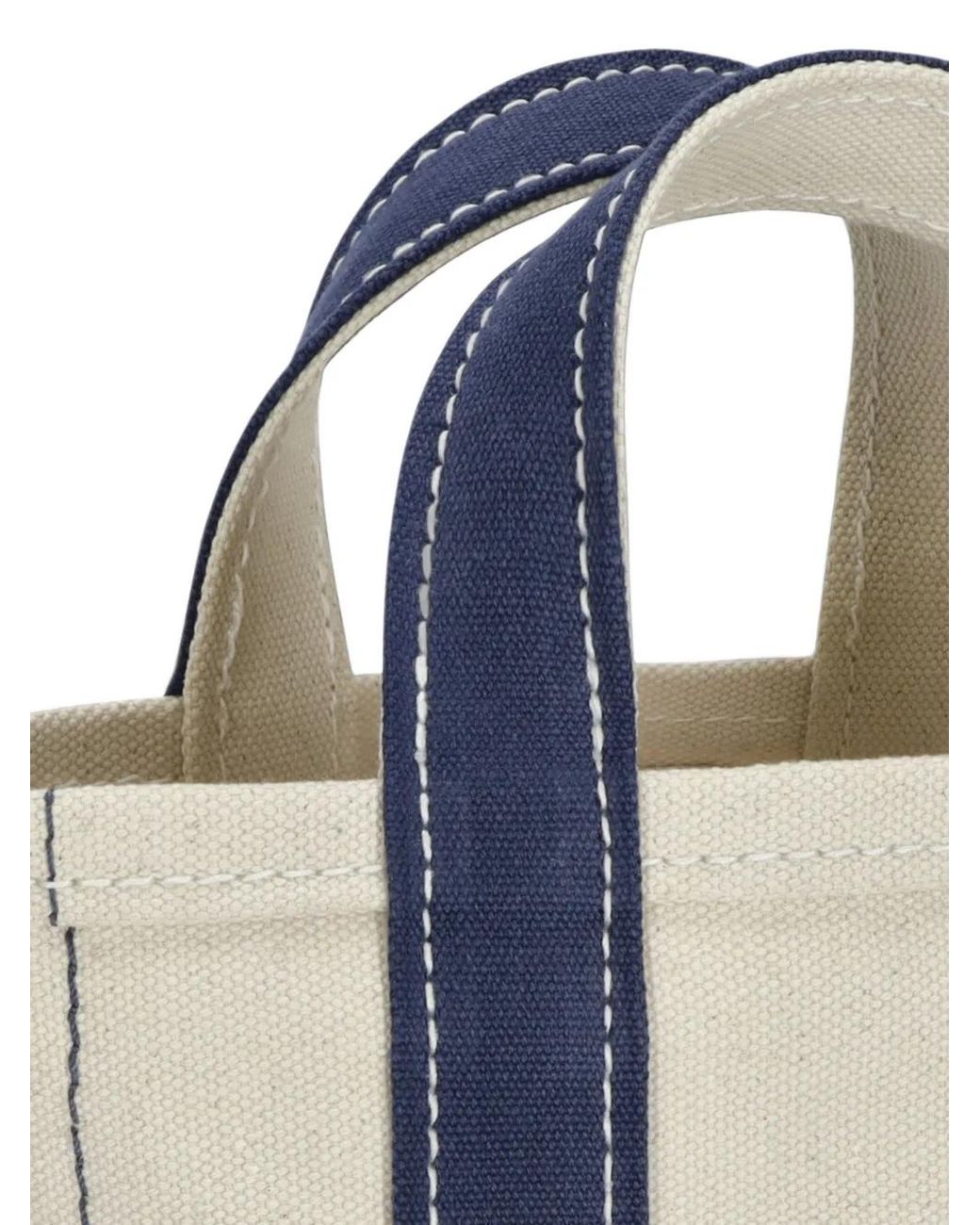 Fortela Blue Mini Aly Canvas Tote Bag