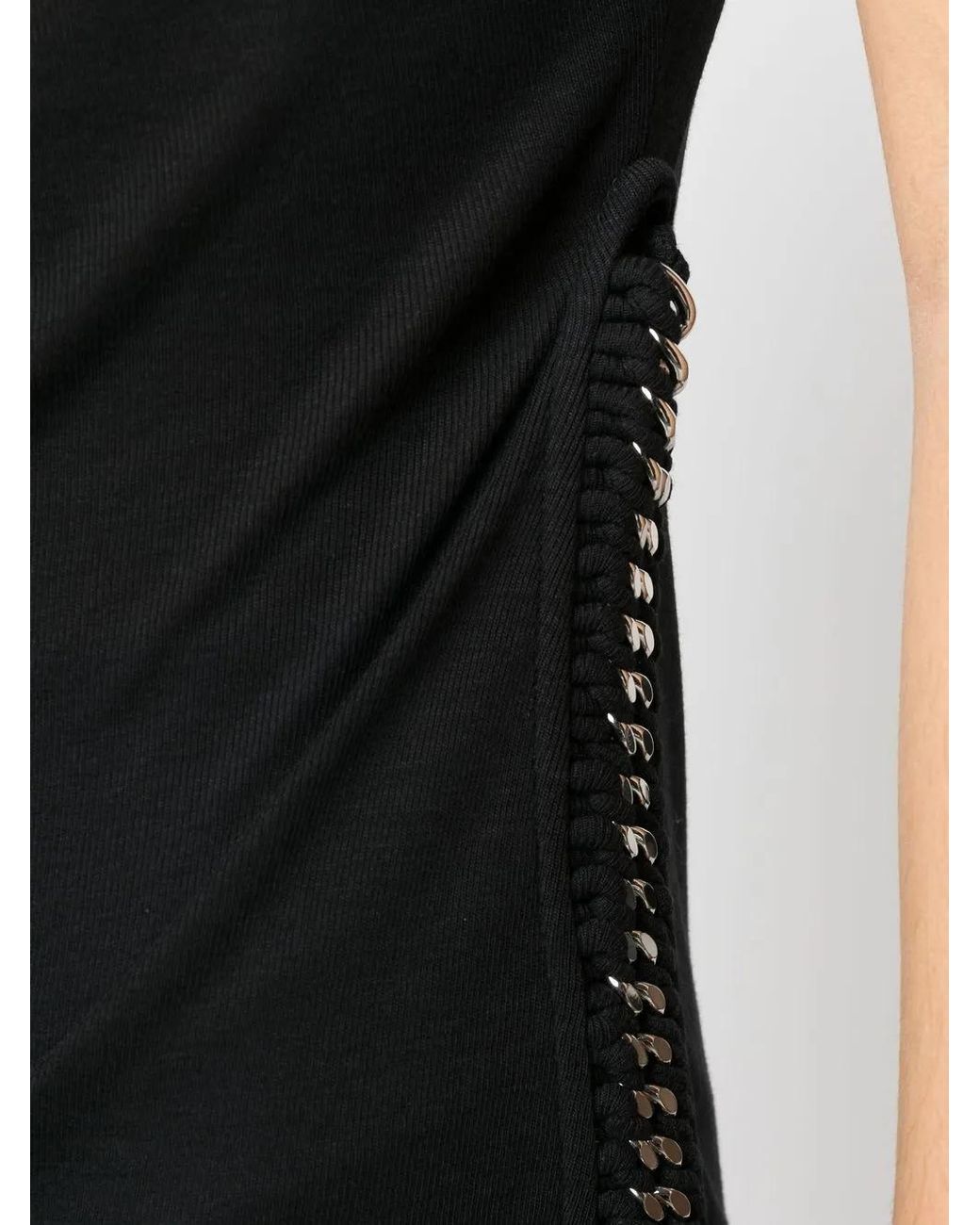 Stella McCartney Black Raglan-Sleeved T-Shirt