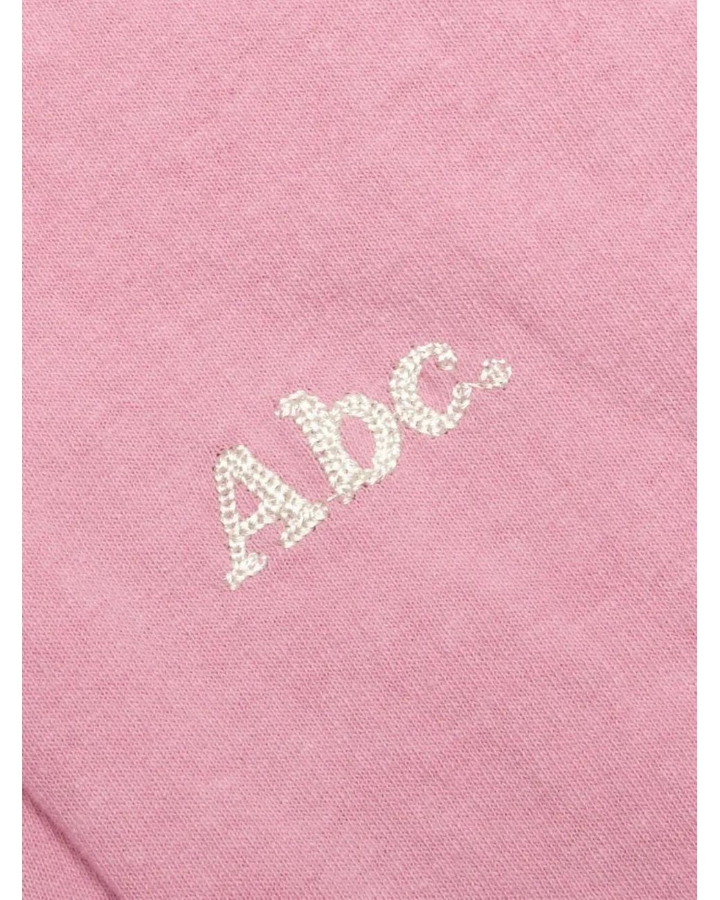 Advisory Board Crystals Pink Logo-Embroidered Lounge Trousers for men