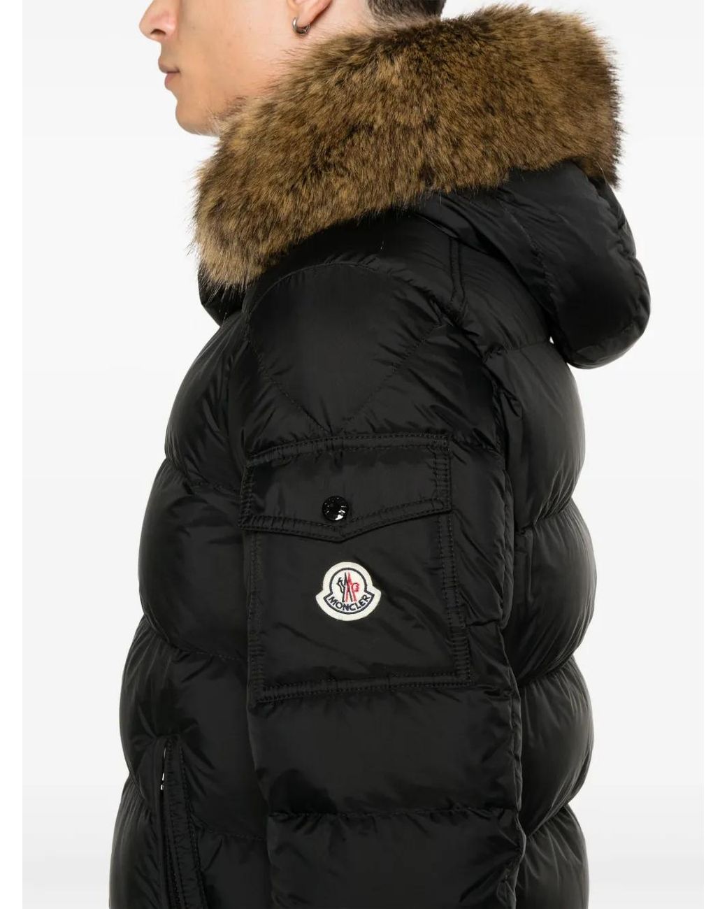 Veste Mayaf Moncler pour homme en coloris Black