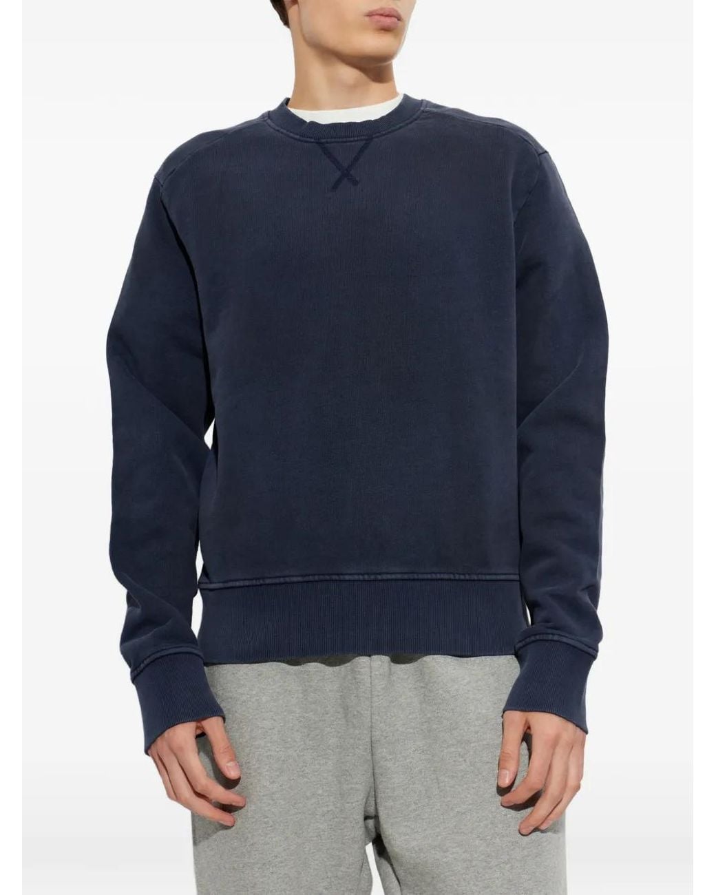 Entire studios Blue Crew-Neck Sweatshirt